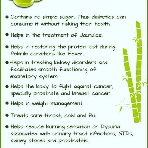 Health Benefits of Extracted Sugarcane Juice
